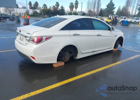 2013 Hyundai Sonata Hybrid Limited z USA, uszkodzony, nr VIN KMHEC4A4XDA079937